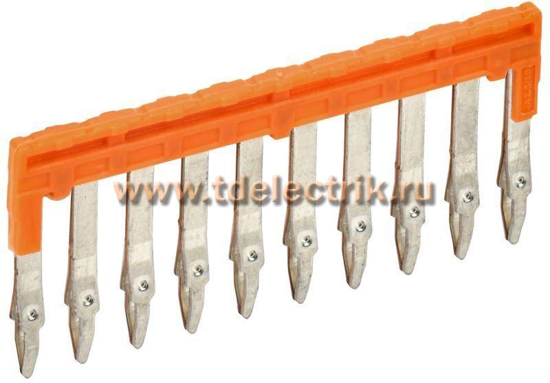 Фотография №1, ARMAFIX Перемычка втычн. для клемм CP/СY/CX 2,5мм2 10PIN IEK