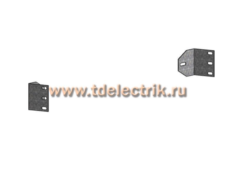 Фотография №1, Комплект кронштейнов (2шт.) для Din-рейки для ВРУ Unit EKF PROxima