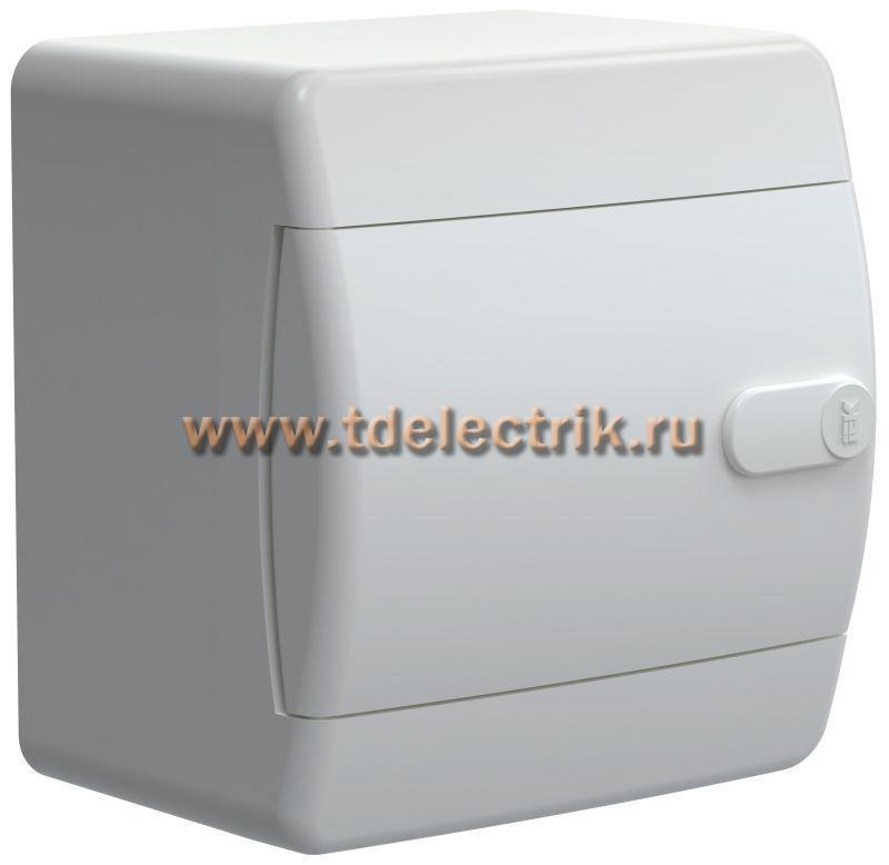 Фотография №1, UNION Compact Корпус пласт. ЩРН-П-4 IP41 бел. дв. IEK