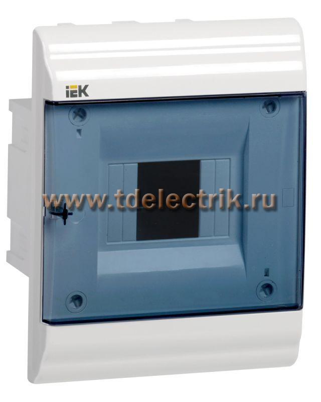 Фотография №1, PRIME Корпус пластиковый ЩРВ-П-4 белый IP41 IEK