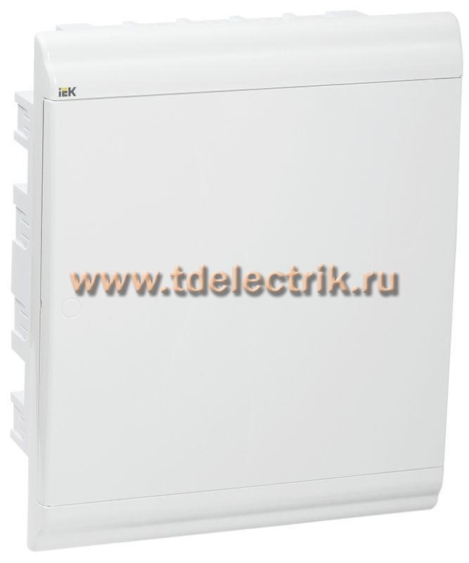 Фотография №1, PRIME Корпус пластиковый ЩРВ-П-24 белый/белая дверь IP41 IEK