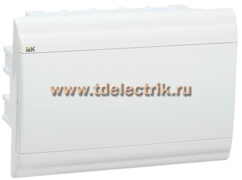 Фотография №1, PRIME Корпус пластиковый ЩРВ-П-12 белый/белая дверь IP41 IEK