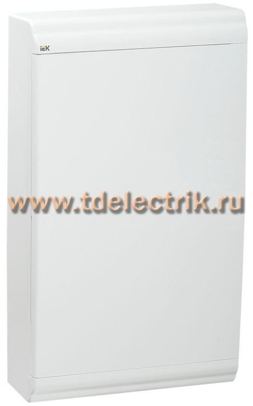 Фотография №1, PRIME Корпус пластиковый ЩРН-П-36 белый/белая дверь IP41 IEK