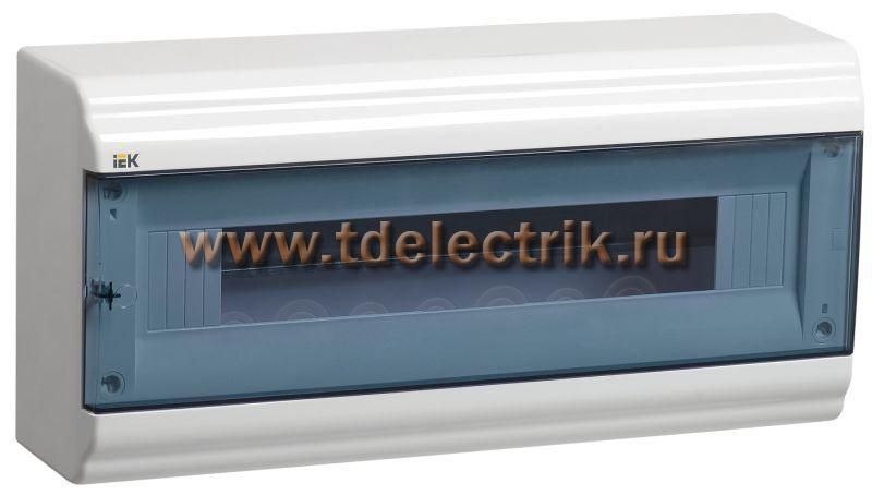 Фотография №1, PRIME Корпус пластиковый ЩРН-П-18 белый IP41 IEK
