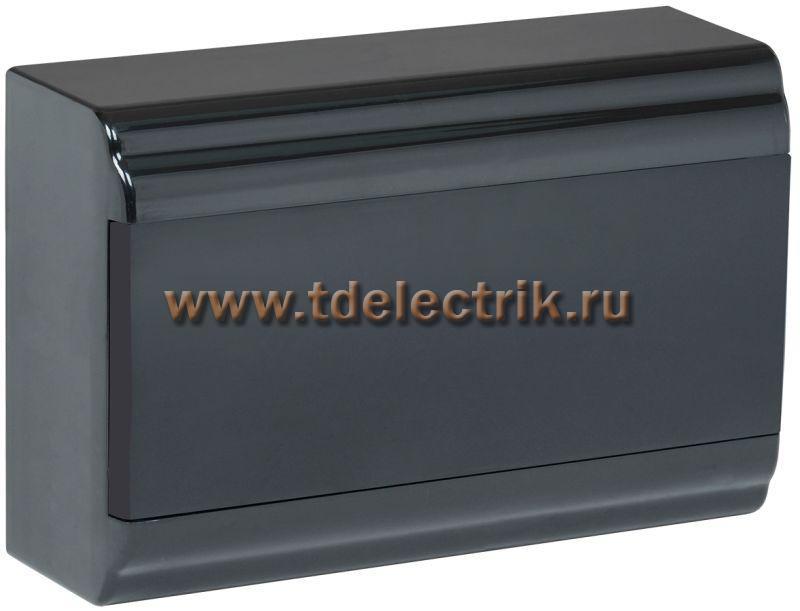 Фотография №1, PRIME Корпус пластиковый ЩРН-П-12 черный IP41 IEK
