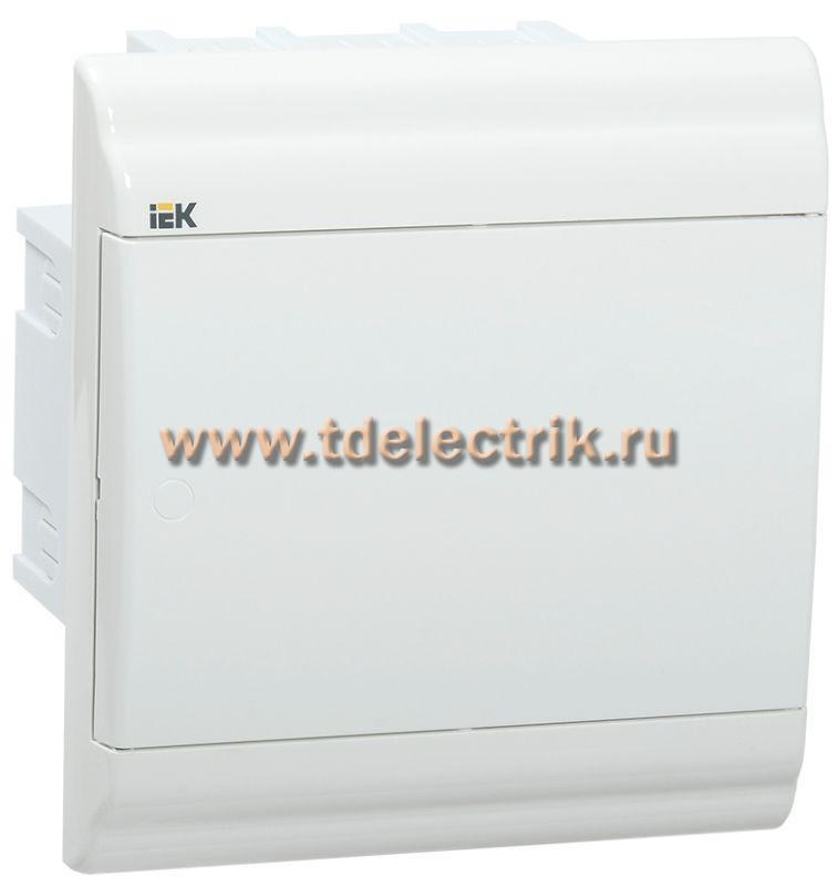 Фотография №1, PRIME Корпус пластиковый ЩРВ-П-6 белый/белая дверь IP41 IEK