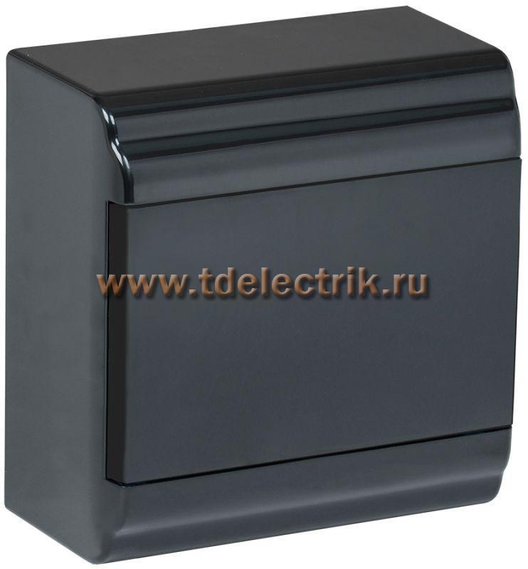Фотография №1, PRIME Корпус пластиковый ЩРН-П-6 черный IP41 IEK