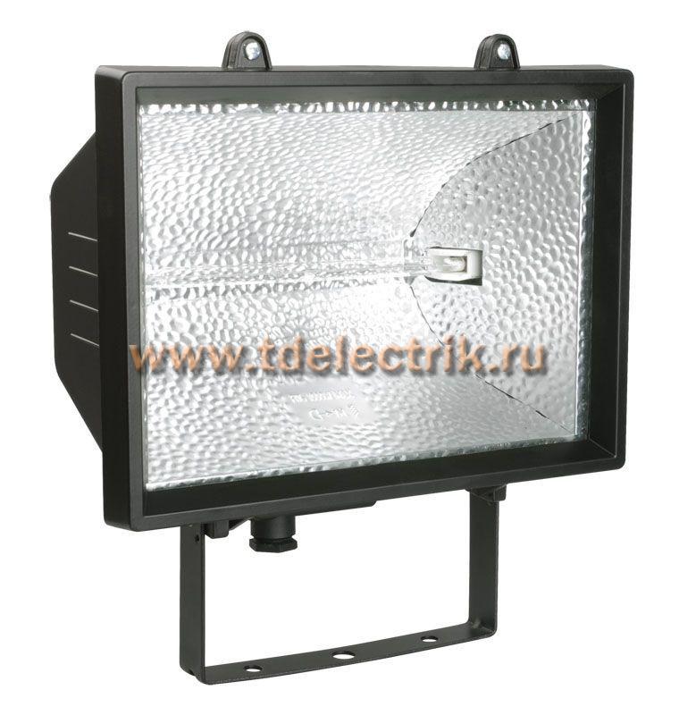 Фотография №1, Прожектор ИО1000 галоген. черный IP54 IEK
