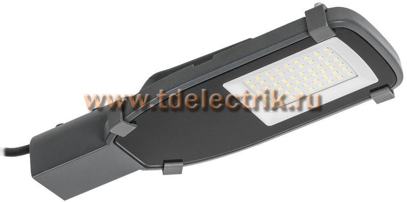 Фотография №1, Светильник LED консольный ДКУ 1002-30Д 5000К IP65 серый IEK