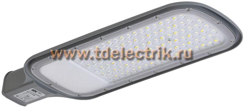 Фотография №1, Светильник LED консольный ДКУ 1012-150Ш 5000К IP65 серый IEK