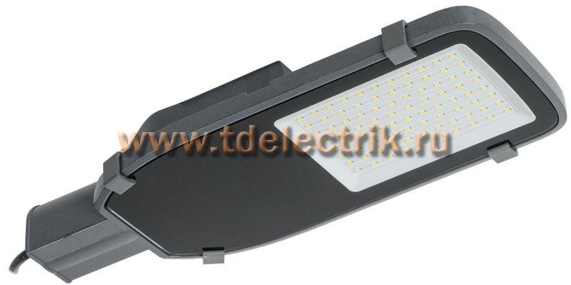Фотография №1, Светильник LED консольный ДКУ 1002-50Д 5000К IP65 серый IEK