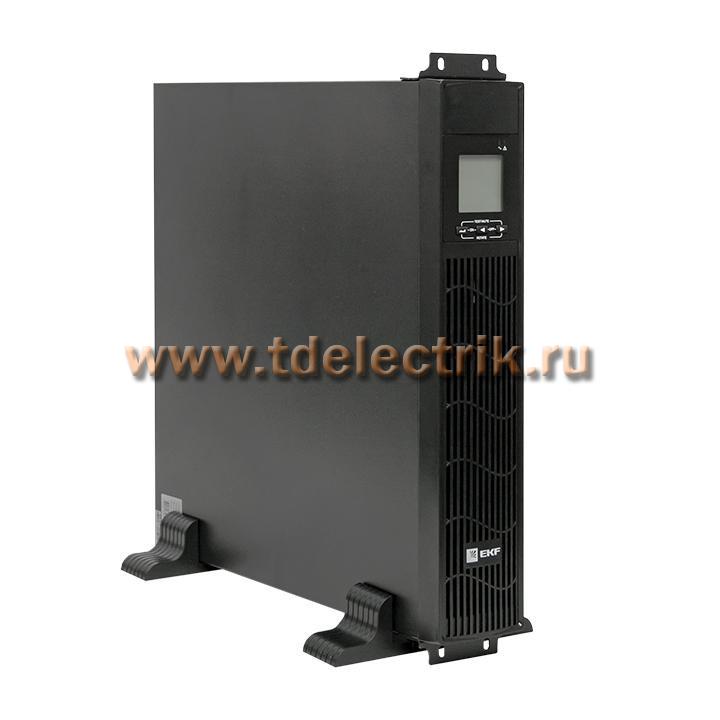 Фотография №1, Источник Бесперебойного Питания двойного преобразования  E-Power SW900pro-RTB 1000 ВА PROxima, для монтажа в стойку, c АКБ 3 х 12В_7 Ач