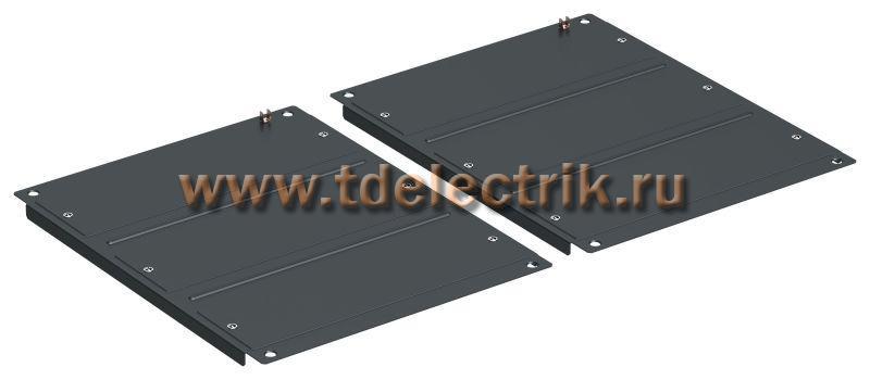 Фотография №1, ITK LINEA S Панель основания шкафа 600х1000мм черная (2шт/компл)