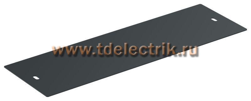 Фотография №1, ITK LINEA S Заглушка кабельного ввода черная (2шт/компл)