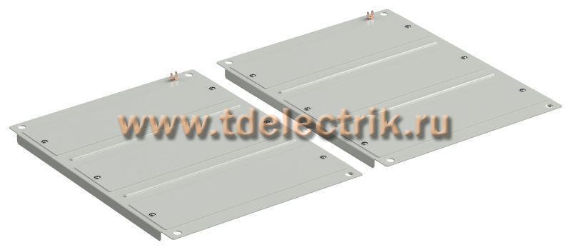 Фотография №1, ITK LINEA S Панель основания шкафа 600х1000мм серая (2шт/компл)