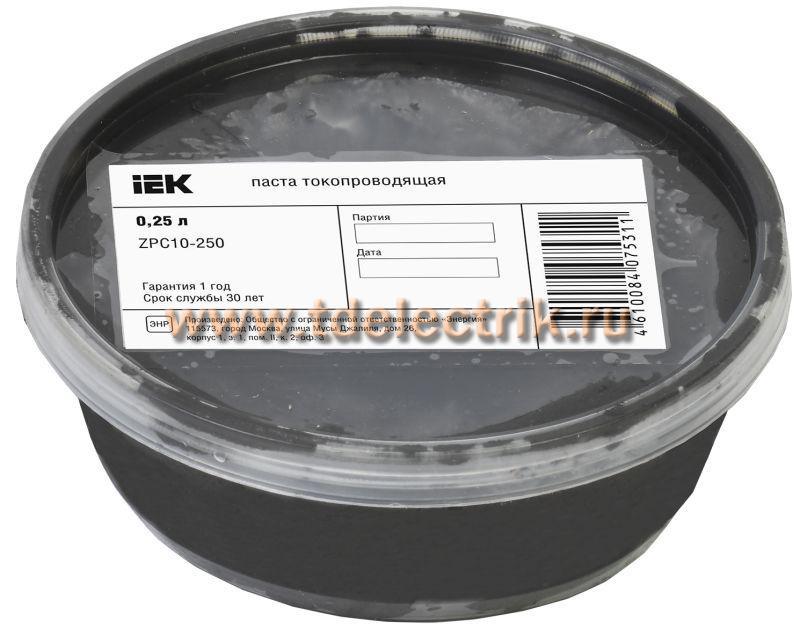 Фотография №1, Паста токопроводящая 0,25л IEK