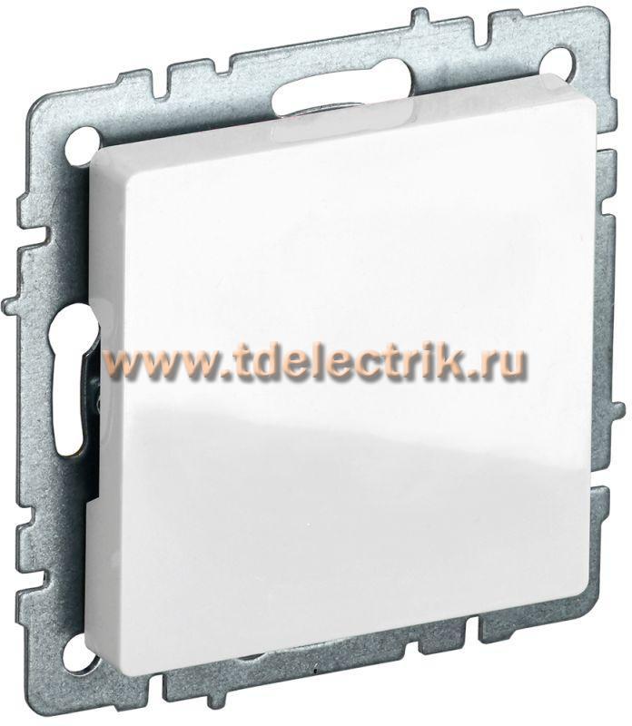 Фотография №1, BRITE Заглушка с суппортом МЗ10-БрБ бел. IEK