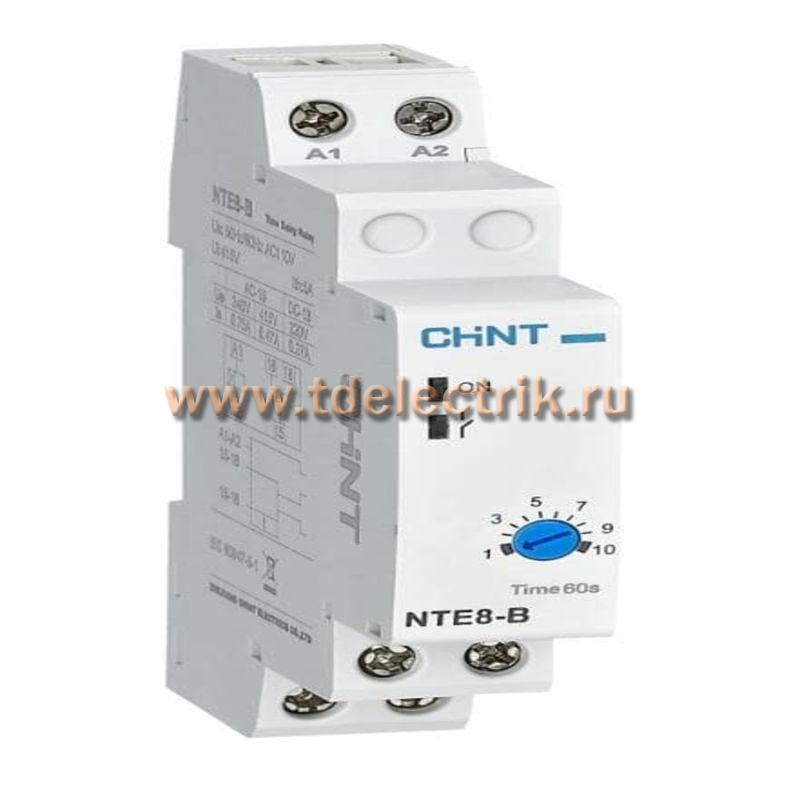 Фотография №1, Реле времени NTE8-120B (задержка времени включения) 12-120с, 1 переключающий контакт, DC24В (R)