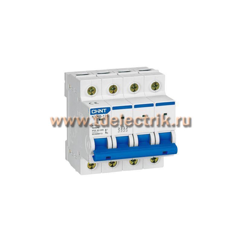 Фотография №1, Выключатель нагрузки NXHB-125 4P 40А(R)