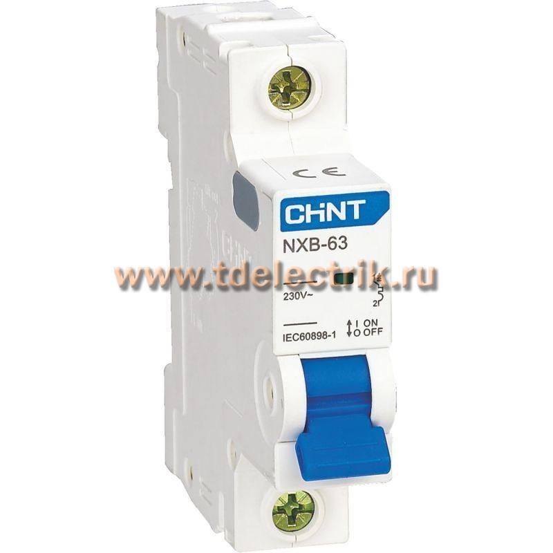 Фотография №1, Выключатель автоматический NXB-63S 1P 1А 4,5кА х-ка C (R)