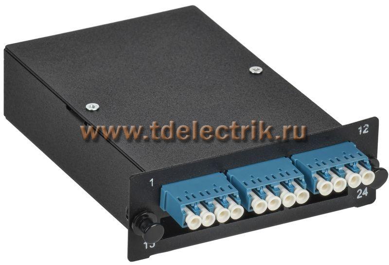 Фотография №1, Кассета для кросса ST OS2 MPO female 3хLC-quad (12 ОВ)