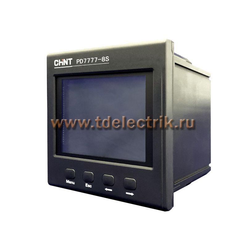 Фотография №1, Многофунк. изм. прибор PD7777-3S3 380В 5A 3ф 96x96 LCD дисплей RS485