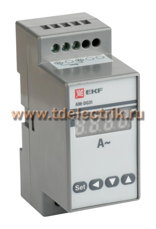 Фотография №1, Амперметр AD-G31 цифровой на DIN однофазный EKF PROxima 