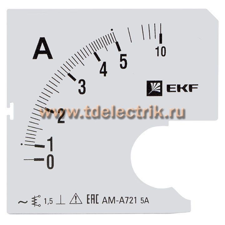 Фотография №1, Шкала сменная для A721 5/5А-1,5 EKF PROxima