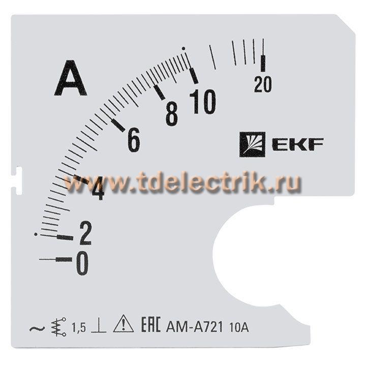 Фотография №1, Шкала сменная для A721 10/5А-1,5 EKF PROxima