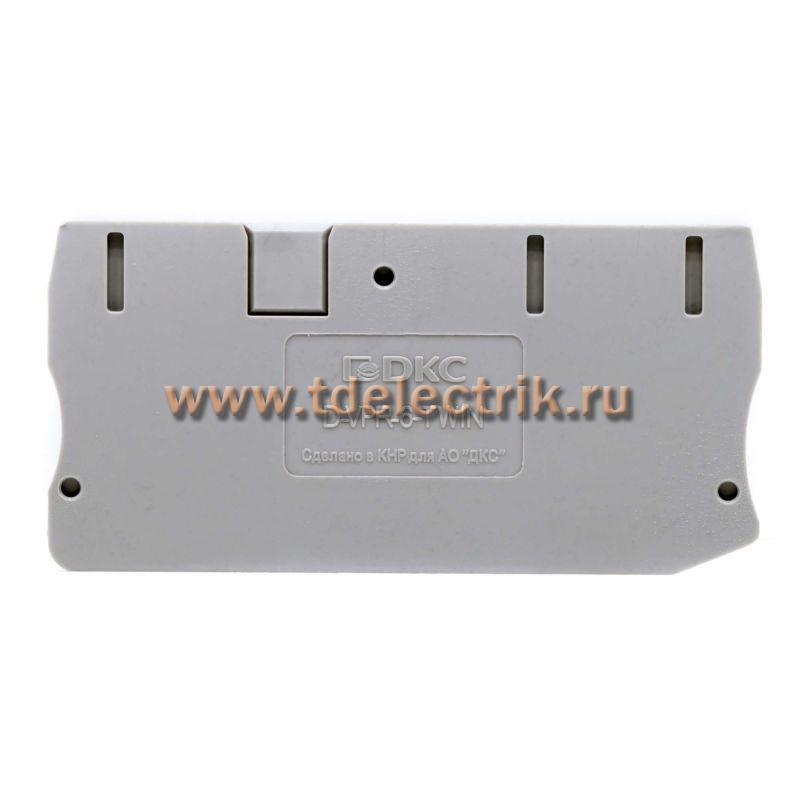 Фотография №1, Изолятор торцевой для клемм VPR-6-TWIN