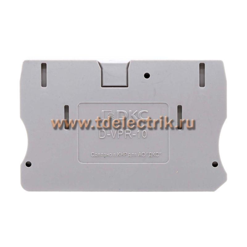 Фотография №1, Изолятор торцевой для клеммы VPR-10