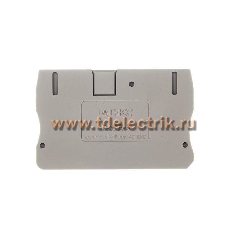 Фотография №1, Изолятор торцевой для клеммы VPR-6