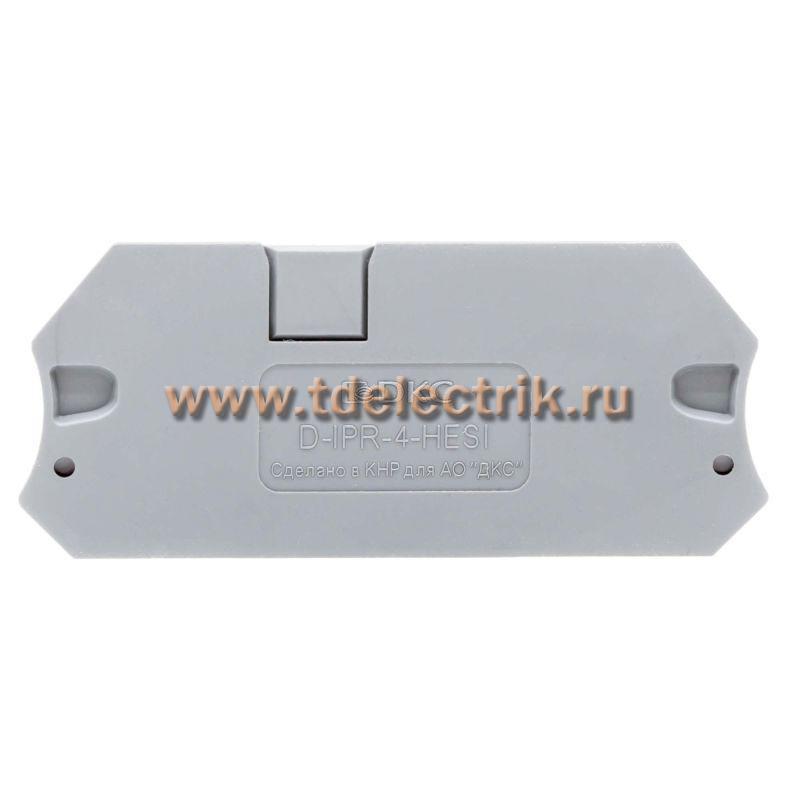 Фотография №1, Изолятор торцевой для клеммы IPR-4-HESI/MT
