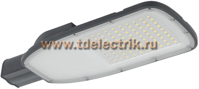 Фотография №1, Светильник LED консольный ДКУ 1004-150Ш 5000К IP65 серый IEK