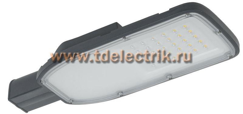 Фотография №1, Светильник LED консольный ДКУ 1004-50Ш 5000К IP65 серый IEK