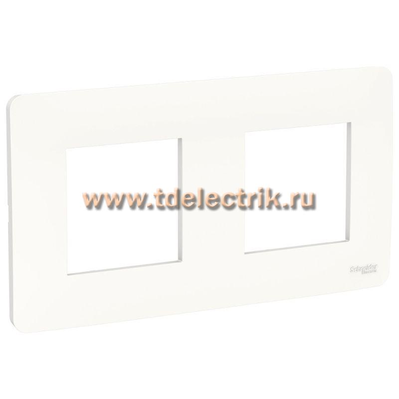 Фотография №1, UNICA STUDIO рамка 2-постовая, белый