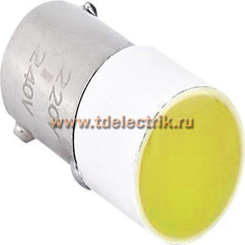 Фотография №1, Лампа BA9s для NP2, желтая, AC/DC110В (LED) (R)