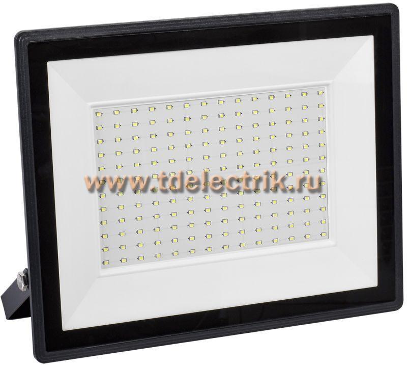 Фотография №1, Прожектор LED СДО 06-150 IP65 4000К черный IEK