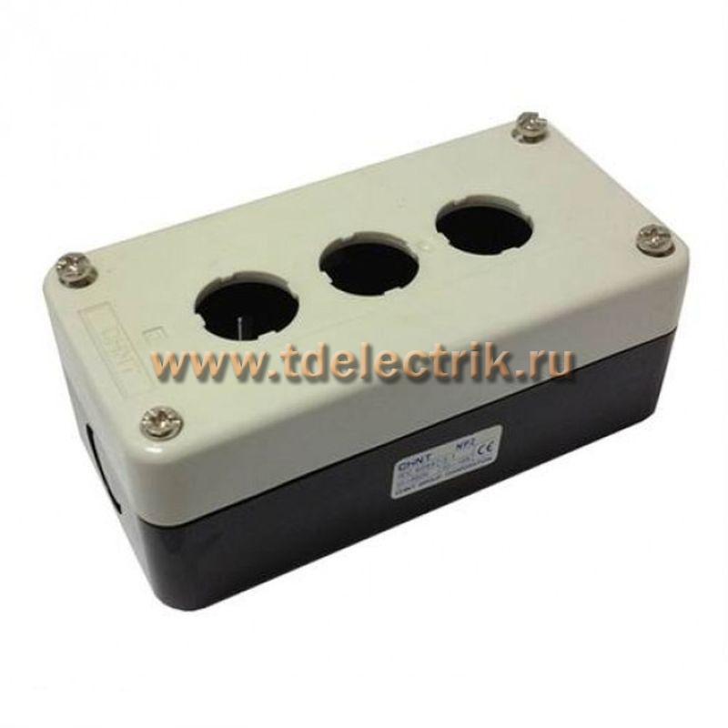 Фотография №1, Корпус для кнопок NP2 3 места NP2-B03 (R)