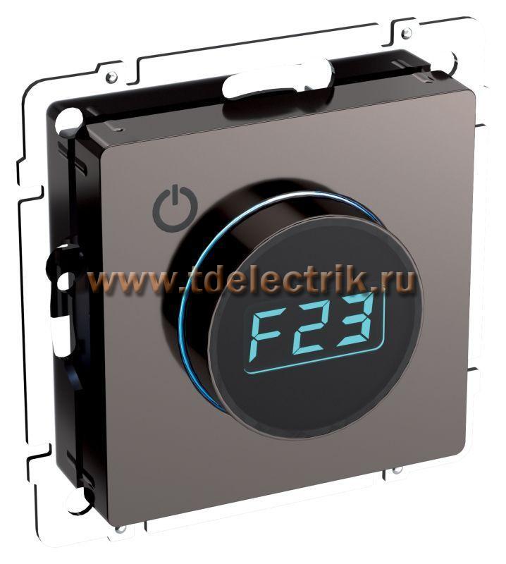 Фотография №1, BRITE Термостат электронный с инд. ТС10-1-БрТБ бр. IEK
