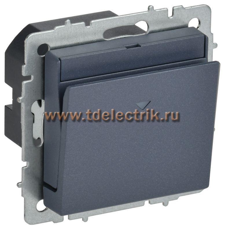 Фотография №1, BRITE Выключатель карточный 30А ВС10-1-8-БрМ мар. IEK