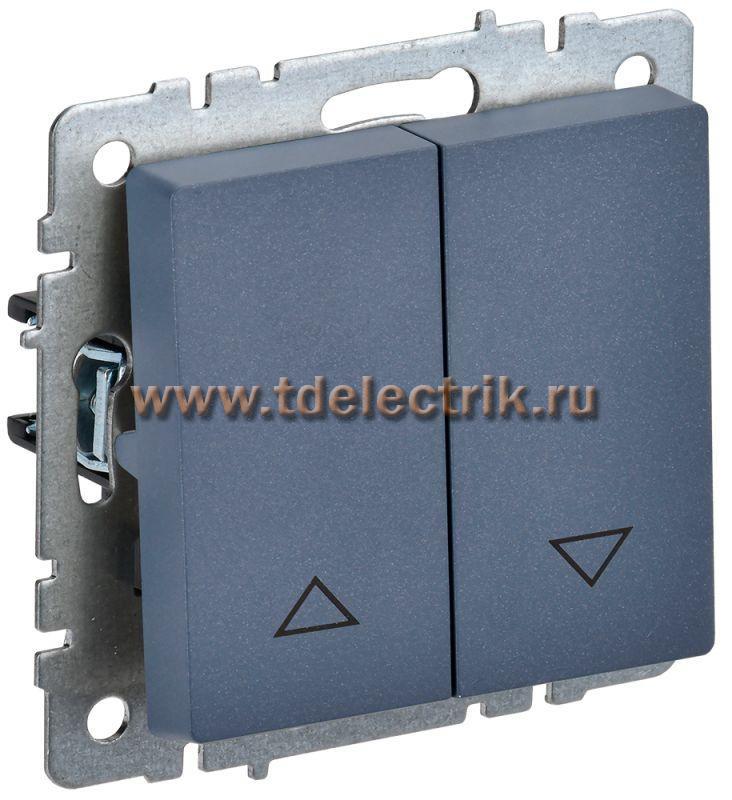 Фотография №1, BRITE Выключатель жалюзи 10А ВС10-1-5-БрМ мар. IEK