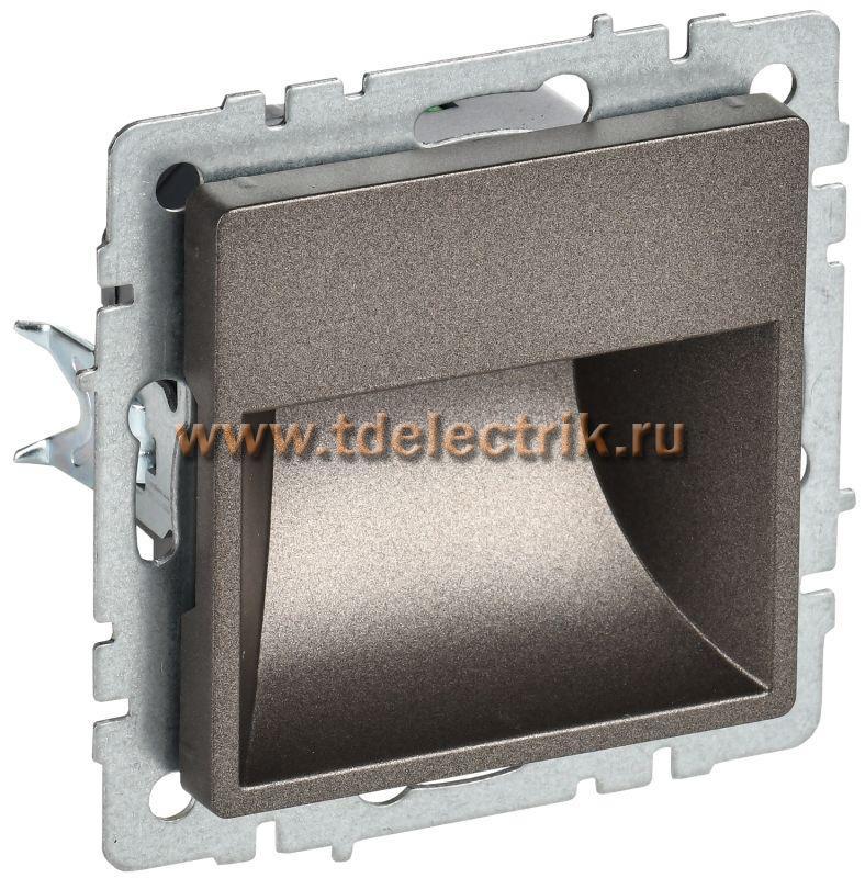 Фотография №1, BRITE Подсветка LED встраиваемая ПЛ20-БрТБ бр. IEK
