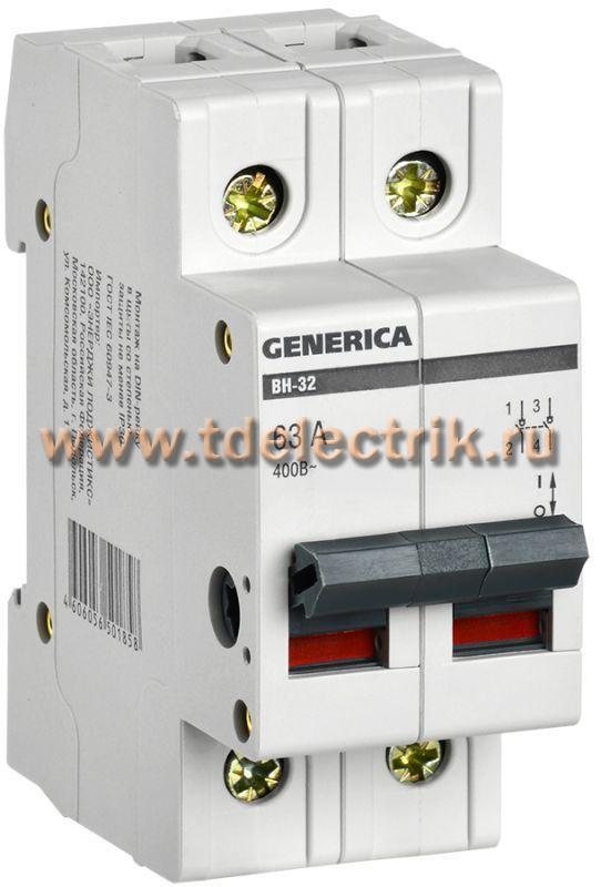 Фотография №1, ВН-32 Серия GENERICA ИЭК
