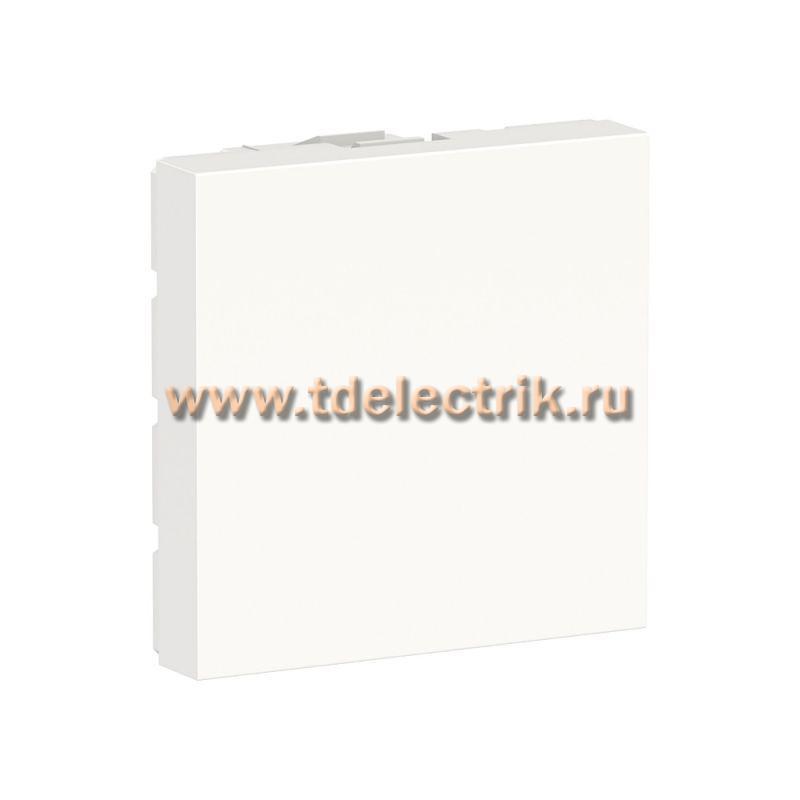 Фотография №1, UNICA MODULAR ЗАГЛУШКА, 2 модуля, белый
