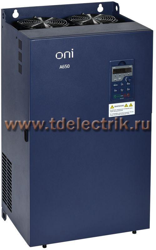 Фотография №1, Преобразователь частоты A650 380В 3Ф 200кВт 377А M ONI