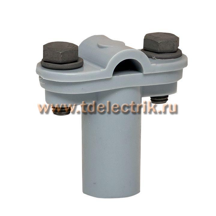 Фотография №1, Держатель фасадный пластиковый скручиваемый EKF
