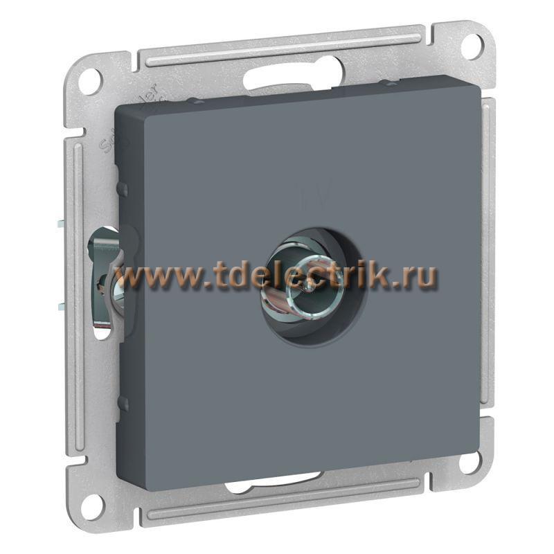 Фотография №1, ATLASDESIGN TV Розетка проходная 4DB  механизм  грифель