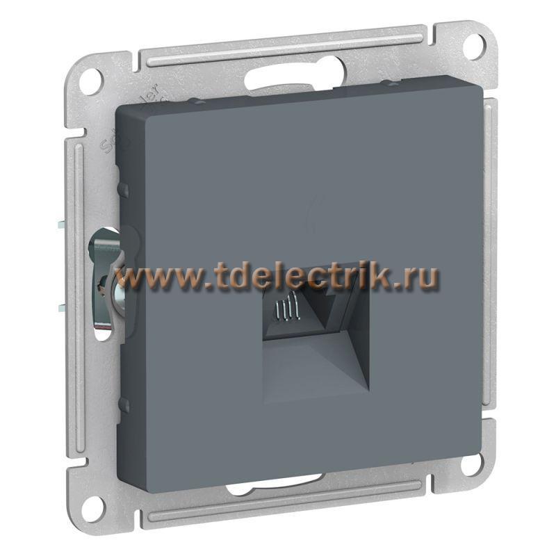 Фотография №1, ATLASDESIGN Розетка телефонная RJ11  механизм  грифель