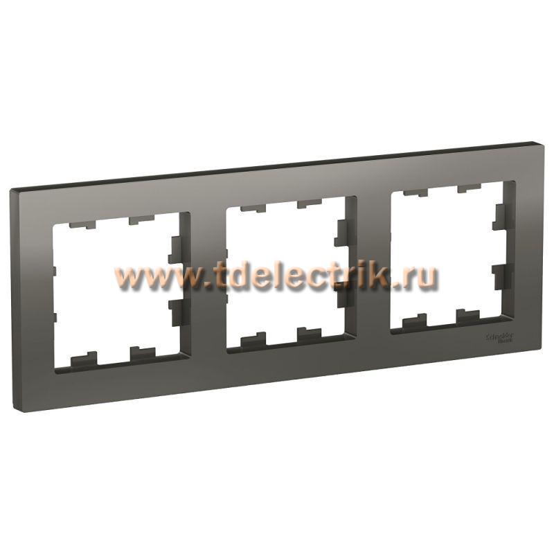 Фотография №1, ATLASDESIGN 3-постовая Рамка  универсальная  сталь